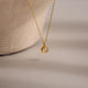 ZAREYA Moonstone Glow Pendant – 925 Silver | Minimal Bezel Necklace