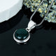 ZAREYA Bloodstone Vitality Pendant – 925 Silver | Strength of Earth Talisman