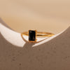 ZAREYA Black Onyx Glow Ring – 925 Silver